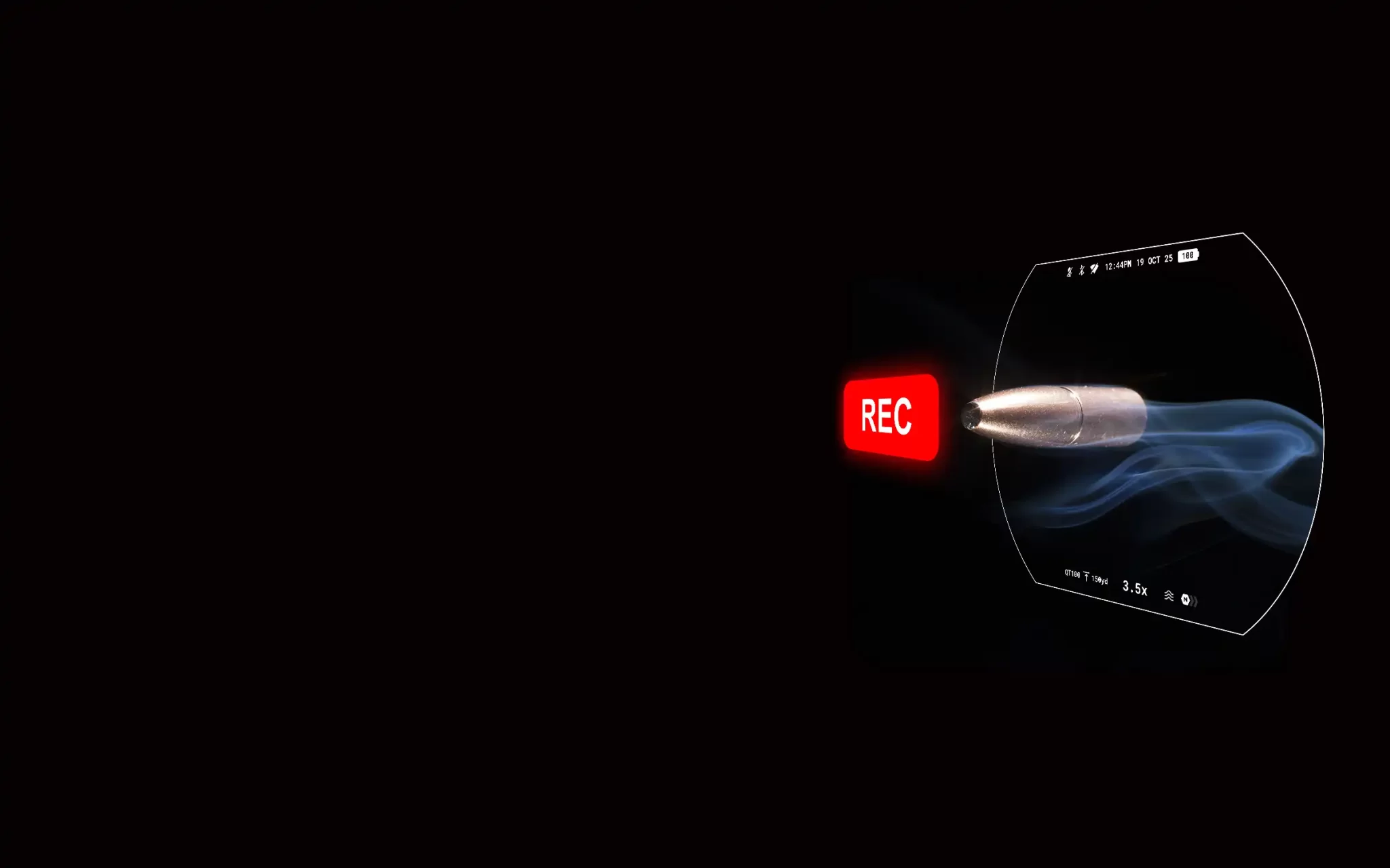 Grabación de vídeo activada por retroceso - Visor térmico de rifle PULSAR Trail 3 LRF XQ50